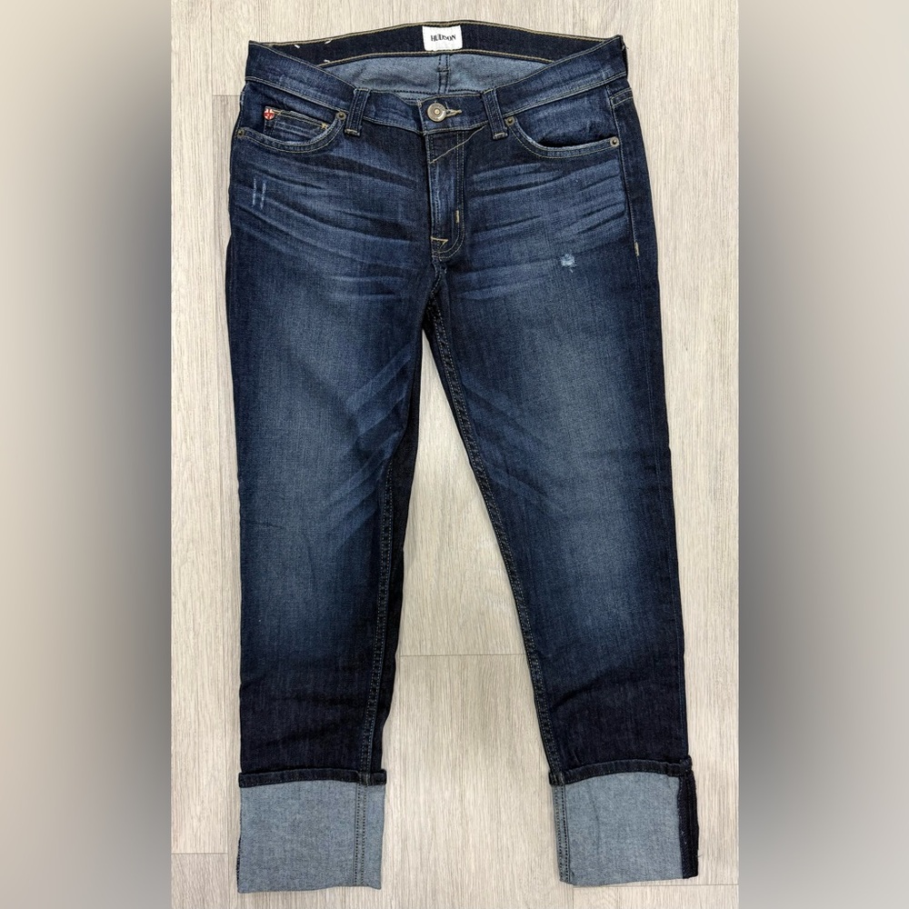 Hudson Jeans |Muse Crop Skinny with 5” cuff - Denim Jeans sz27